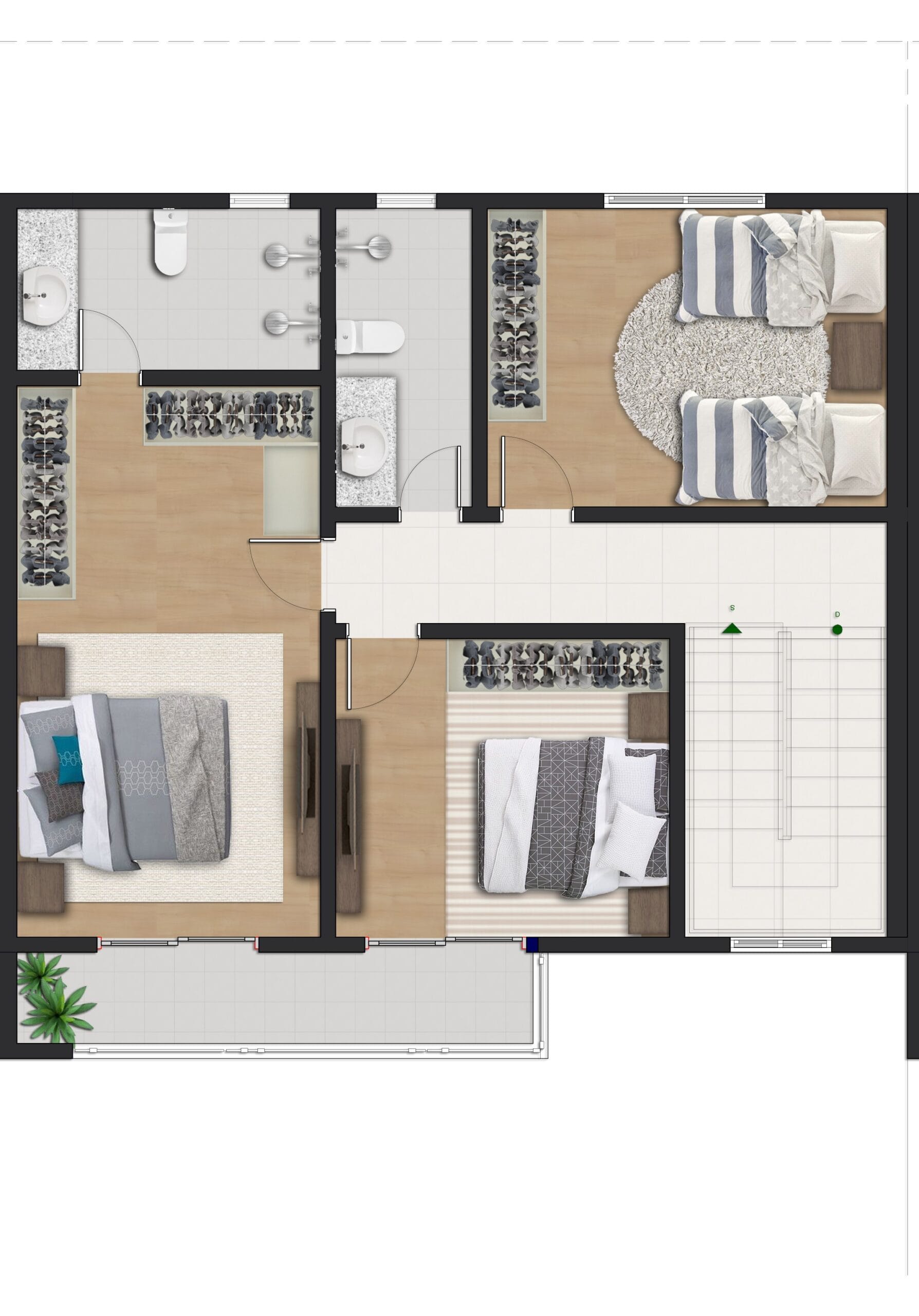 ARQ_R3_ACRE COM GUARACI - 3 SOBRADOS_220525 _ 1. pav superior